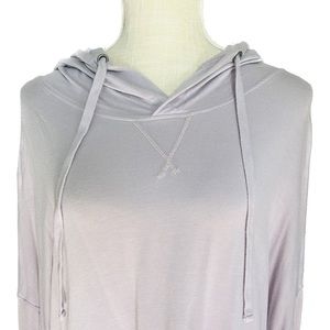 Mono B Cropped Oversized Hoodie